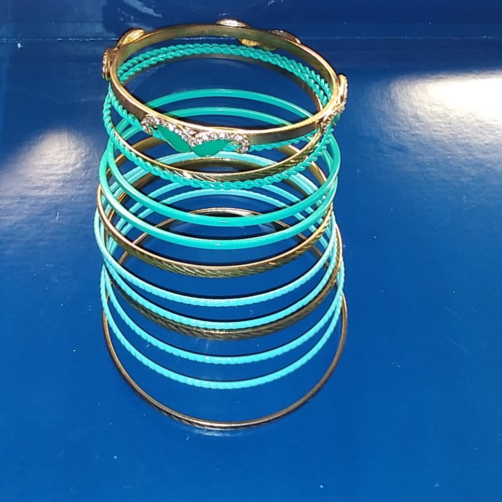 Mustaches Bundle Bangles
